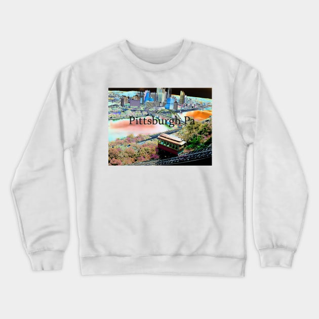 Pittsburgh PA Crewneck Sweatshirt by Degroom